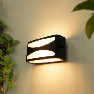 Eco-Light Buitenwandlamp Leipzig 1160118, antraciet, breedte 22 cm