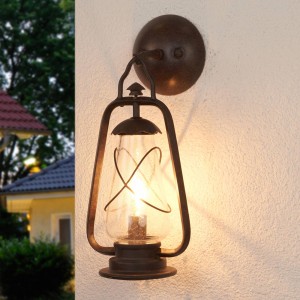 Elstead Buitenwandl. MINERS in de stijl van mijnbouwlampen