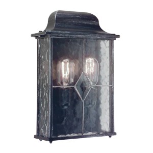 Elstead Wandlamp Wexford WX7 halbe lantaarn