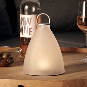 Eva Solo SunLight Bell LED lamp op zonne-energie, hoogte 20cm