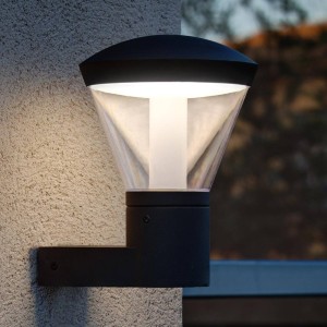 FARO BARCELONA Sfeervolle LED buitenwandlamp Shelby