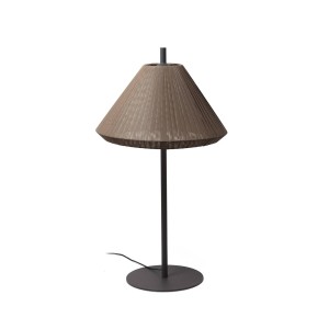 FARO BARCELONA Terraslamp Saigon IP65, hoogte 120 cm, bruin