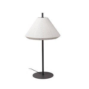 FARO BARCELONA Terraslamp Saigon IP65, hoogte 120 cm, wit