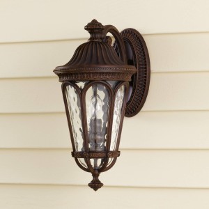 FEISS Antieke buitenwandlamp Regent Court hoogte 44,5 cm