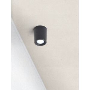 Fumagalli Downlight Livia Ø 6 cm zwart/berijpte kunsthars G9 4.000K