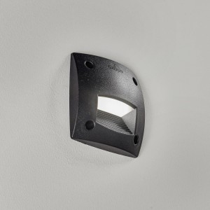 Fumagalli LED inbouwlamp Leti 100 Square-ST zwart, CCT