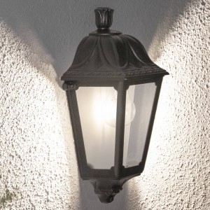 Fumagalli Zeewaterdichte LED buitenwandlamp Iesse zwart