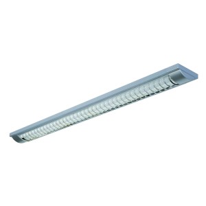 G & L Handels GmbH LED kantoorverlichting 444 met G13/T8, zilver