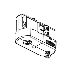 GLOBAL 3-fase multiadapter Noa, draagkracht 5kg, zwart