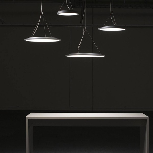 Glamox hanglamp c95-p circle grijs dali-dim