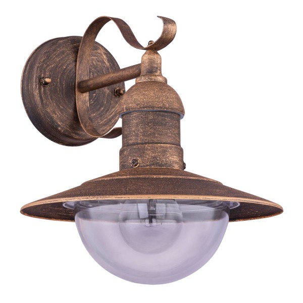 Globo buitenwandlamp linda met vintage roest optiek 2