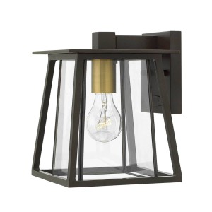 HINKLEY Buitenwandlamp Walker 1-lamp – klein