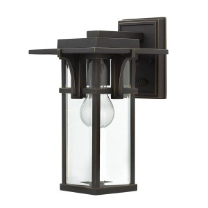 HINKLEY Manhattan – buitenwandlamp in industriële stijl