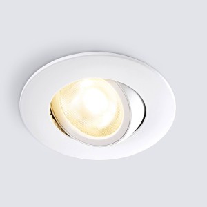 Heitronic LED plafond inbouwspot DL8002, zwenkbaar, 38°