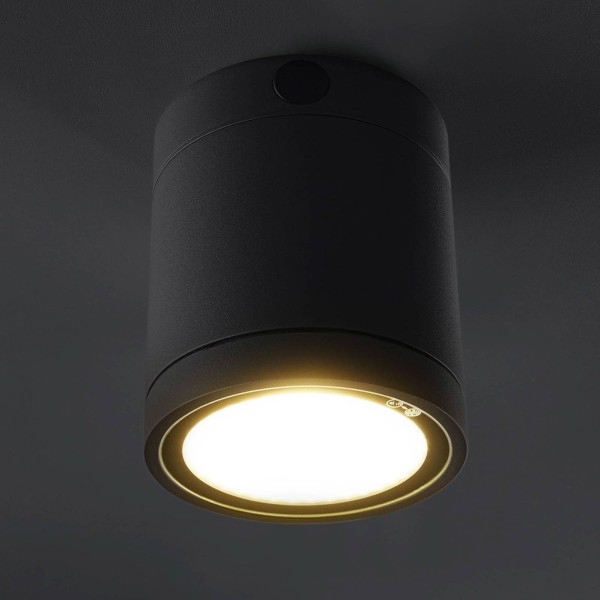 Heitronic led plafondlamp negro voor buiten