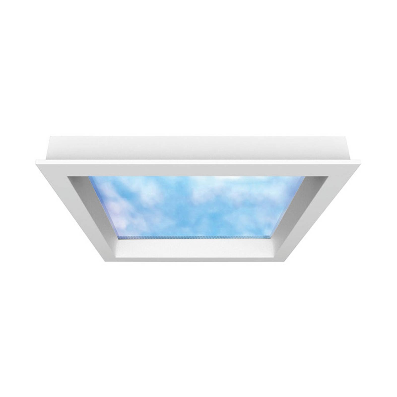 Hera led paneel sky window 60x60cm met inbouwframe