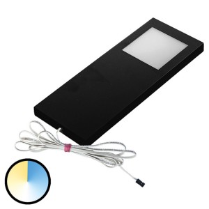 Hera Onderbouwlamp Dynamic LED Slim-Pad F per 1 zwart