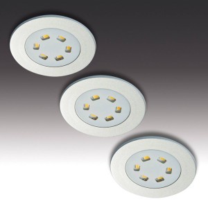 Hera Set van 3 LED inbouwlamp R 55