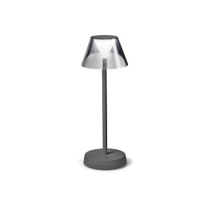 Ideallux Ideal Lux Lolita LED terraslamp, accu, grijs