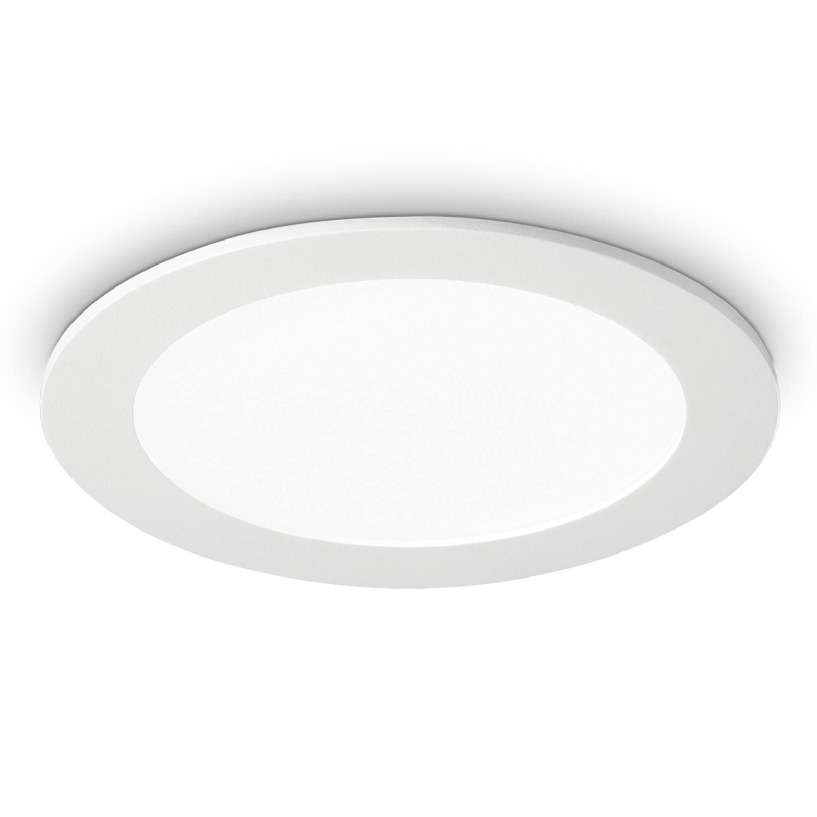 Ideallux LED plafond inbouwlamp Groove Round 3.000K 22,7cm