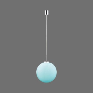 JUST LIGHT. Hanglamp LOLAsmart Bolo, Ø 20 cm, RGB, CCT