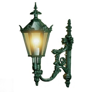 K.S. Verlichting Buitenwandlamp Diana, groen