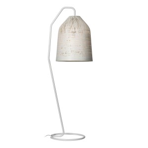 Karman Black Out buiten-vloerlamp hoogte 180cm wit