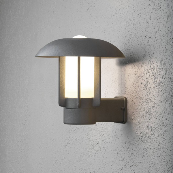 Konstsmide aluminium buitenwandlamp heimdal