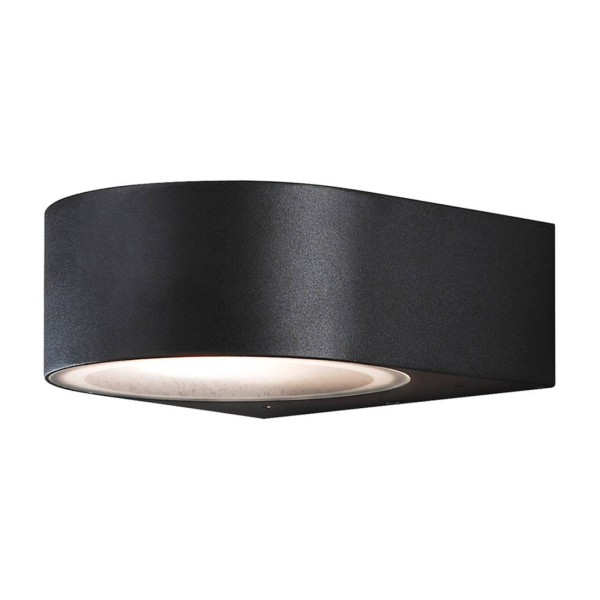 Konstsmide buitenwandlamp teramo zwart 2