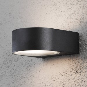 Konstsmide Buitenwandlamp Teramo zwart