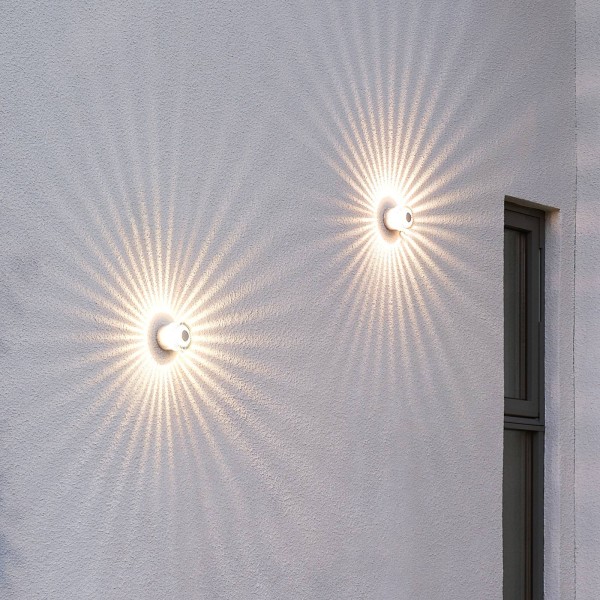 Konstsmide effectrijke led buitenwandlamp monza 2