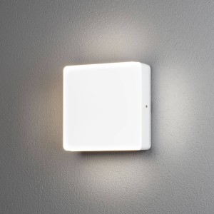 Konstsmide LED buitenwandlamp Cesena met schemersensor