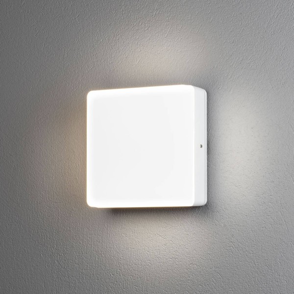 Konstsmide led buitenwandlamp cesena met schemersensor