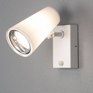 Konstsmide LED-buitenwandspot Fano met bewegingsmelder