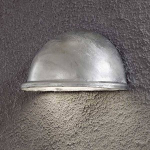 Konstsmide Mooie buitenwandlamp TORINO E14, gegalv.