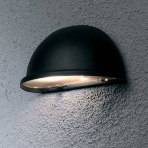 Konstsmide Prachtige buitenwandlamp TORINO E14, zwart