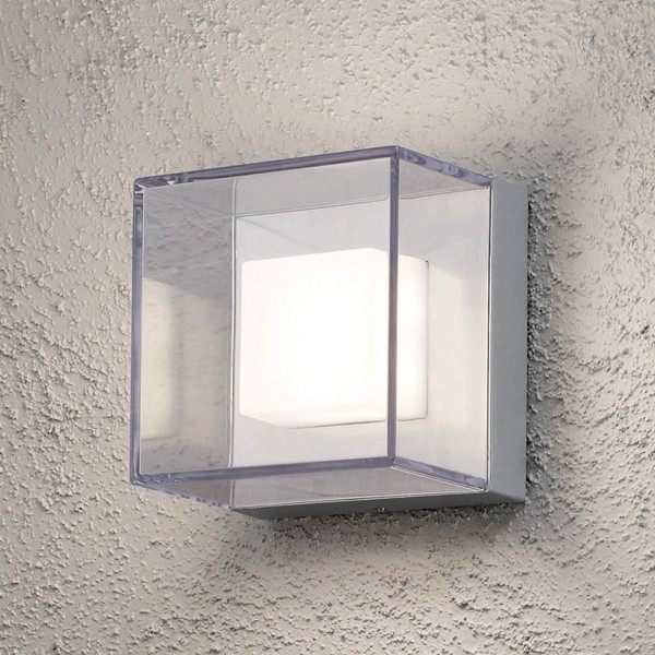 Konstsmide transparante led outdoor wandlamp sanremo - ip54