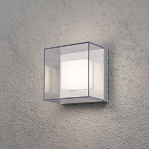 Konstsmide Vierkante led-buitenwandlamp Sanremo