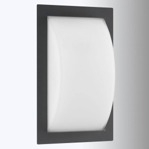 LCD Ivett LED buitenwandlamp in grafiet