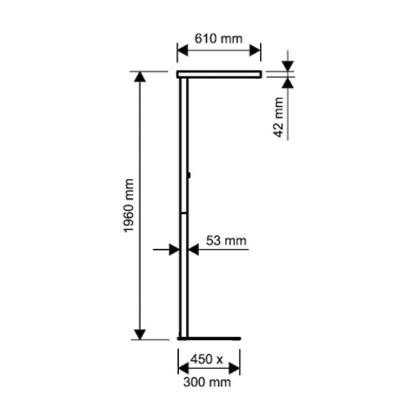 Led vloerlamp mauljaval