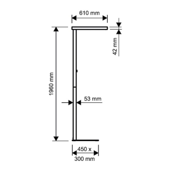 Led vloerlamp mauljuvis