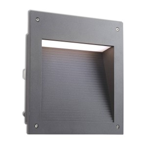 LEDS-C4 Micenas inbouwlamp 25×26,5 cm antraciet