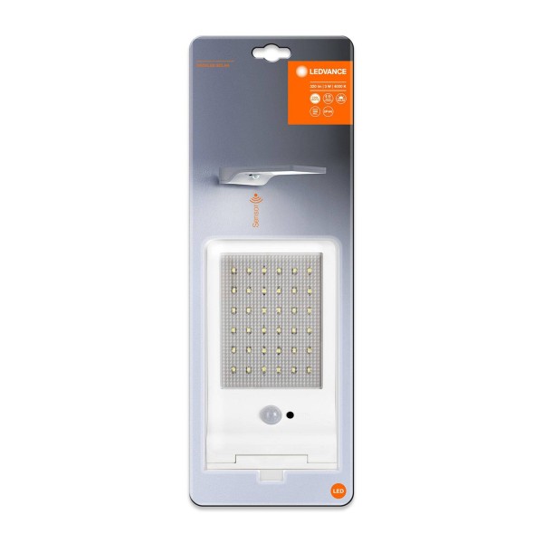 Ledvance doorled led wandlamp zonne-energie in wit