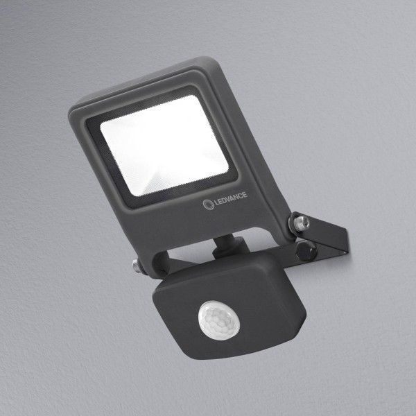 Ledvance endura flood sensor led buitenspot grijs