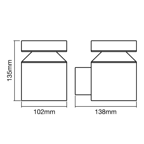 Ledvance ledvanc endura style cylinder led buitenwandlamp 2