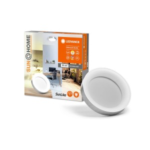 LEDVANCE SMART+ LEDVANCE SUN@Home Circulaire LED plafondlamp zilver