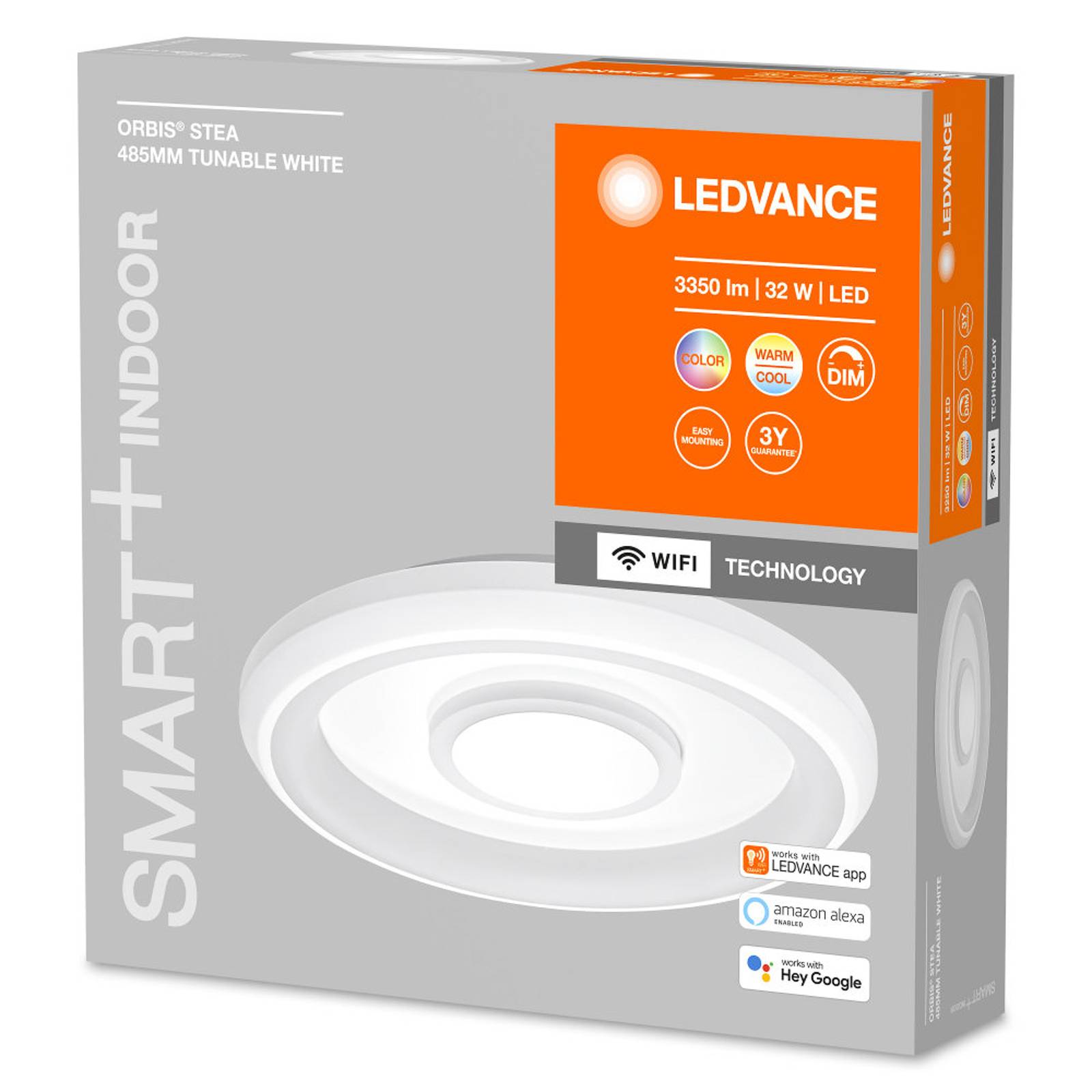 LEDVANCE SMART+ WiFi Orbis Stea LED plafondlamp