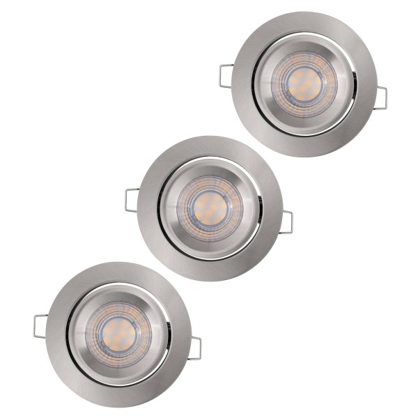 Ledvance simple dimbare led spot in een set van 3