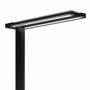 LTS LED vloerlamp Trentino II met sensor, zwart