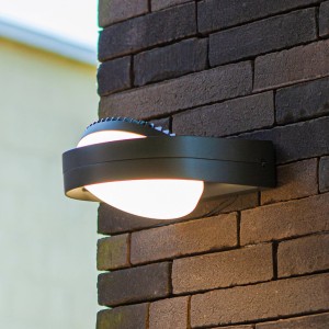 LUTEC LED buitenwandlamp Fele met kantelbare kap